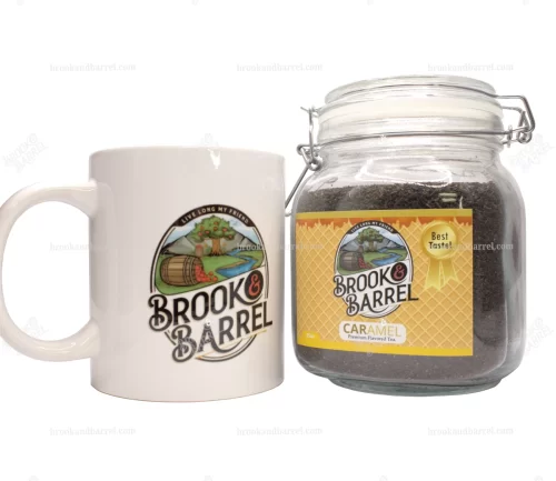 1.5lbs Caramel Flavored Premium Black Tea - Brook & Barrel Organic Tea | Limited Edition - Image 4