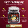 1.6lbs USDA Organic Hibiscus Tea - Brook & Barrel Tea (Glass Jar) 25 25oz USDA Organic Loose Leaf Hibiscus Tea – Premium Farm to Table Eco Friendly Jar