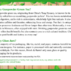 large gun powder green tea label left LARGE
