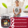 1.6lbs USDA Organic Hibiscus Tea - Brook & Barrel Tea (Glass Jar) 29 usda organic loose leaf hibiscus tea health benefits premium farm to table.jpg