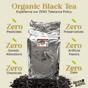 5lbs. USDA Organic English Breakfast Tea – Brook & Barrel Tea – Bulk Bag