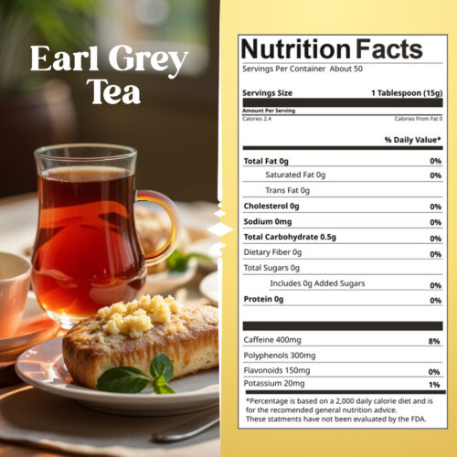 5lbs Wholesale USDA Premium Organic Earl Grey Tea – Brook & Barrel Tea – Bulk Bag - Image 11