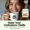 brook and barrel loose leaf organic chamomile tea usda 50oz glass jar man drinking tea branded mug five star reviews