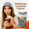 brook and barrel organic caramel flavored tea 50oz glass jar delicious flavor