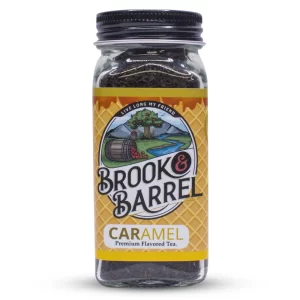 Brook & Barrel Organic Caramel Loose Leaf Tea – USDA Certified Organic – 6oz Sample Jar