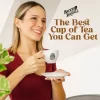 brook and barrel organic caramel tea 50oz glass jar delicious flavor best cup of tea you can get