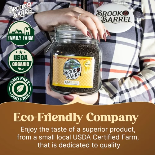 1.6lbs Caramel Flavored Premium Black Tea - Brook & Barrel Organic Tea | Limited Edition - Image 3