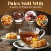 brook and barrel organic caramel tea 50oz glass jar usda.webpoz glass jar with mug and pairing caramel sample jar