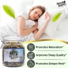 brook and barrel organic chamomile tea usda loose leaf 50oz glass jar premium health facts and benifits