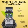 brook and barrel organic earl grey tea loose leaf usda 5oz glass jar eco friendly sample size