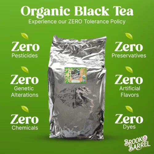 11.3lb Bulk Organic Gunpowder Green Brook and Barrel Premium Tea – USDA Certified Loose Leaf Premium Tea from Small Family Farm - Image 8
