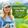 brook and barrel organic green tea usda loose leaf 50oz glass jar premium