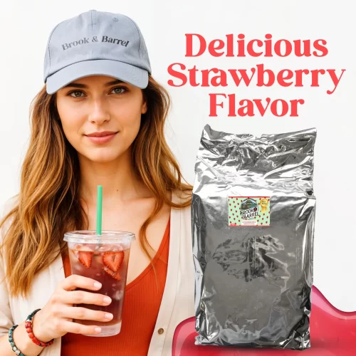 11.3lb Organic Strawberry Flavored Black Brook and Barrel Premium Flavored Tea | Bulk Loose Leaf USDA Certified - Image 8