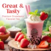 brook and barrel organic strawberry loose leaf tea 50oz glass jar usda certified amazing flavor