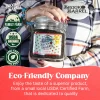 brook and barrel organic strawberry tea 50oz glass jar usda