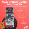 brook and barrel organic strawberry tea loose leaf usda 5oz glass jar sample size eco friendly