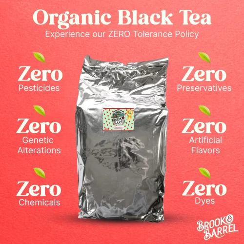 11.3lb Organic Strawberry Flavored Black Brook and Barrel Premium Flavored Tea | Bulk Loose Leaf USDA Certified - Image 11
