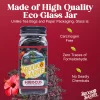 brook and barrel organichibiscus tea loose leaf usda 5oz glass jar eco friendly sample size