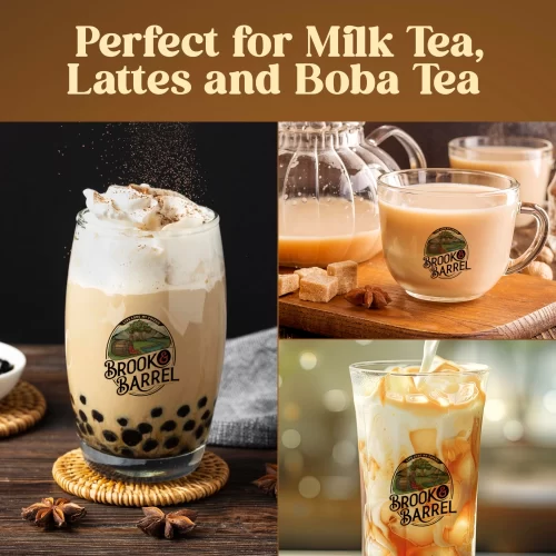 11.3LB Bulk Bag of Brook & Barrel Organic Caramel Loose Leaf Tea | USDA Certified Premium Tea for Cafés, Wholesale, Private Label & Dropshipping - Image 13