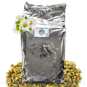 5.7LB Bulk Bag of Brook & Barrel Organic Chamomile Loose Leaf Tea | USDA Certified Premium Tea for Cafés, Wholesale, Private Label & Dropshipping