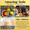 brook barrel loose leaf organic earl grey tea 50oz glass jar prep and pairing options