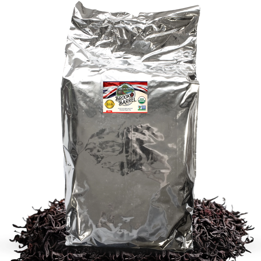 5.7lbs USDA Premium Organic English Breakfast Tea – Brook & Barrel Tea – Bulk Bag 2 5.7lbs USDA Premium Organic English Breakfast Tea – Brook & Barrel Tea – Bulk Bag - Image 2