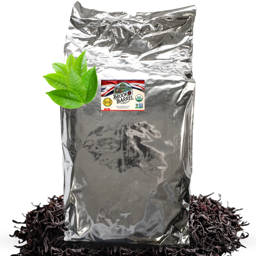 5.7lbs USDA Premium Organic English Breakfast Tea – Brook & Barrel Tea – Bulk Bag 1 5.7lbs USDA Premium Organic English Breakfast Tea – Brook & Barrel Tea – Bulk Bag