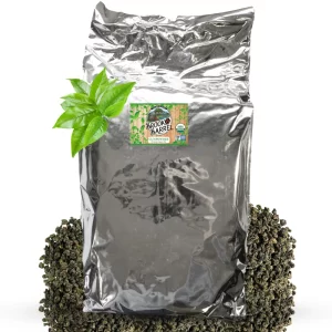 11.3lb Bulk Organic Gunpowder Green Brook and Barrel Premium Tea – USDA Certified Loose Leaf Premium Tea from Small Family Farm