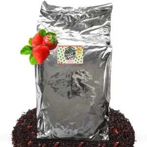 11.3lb Organic Strawberry Flavored Black Brook and Barrel Premium Flavored Tea | Bulk Loose Leaf USDA Certified