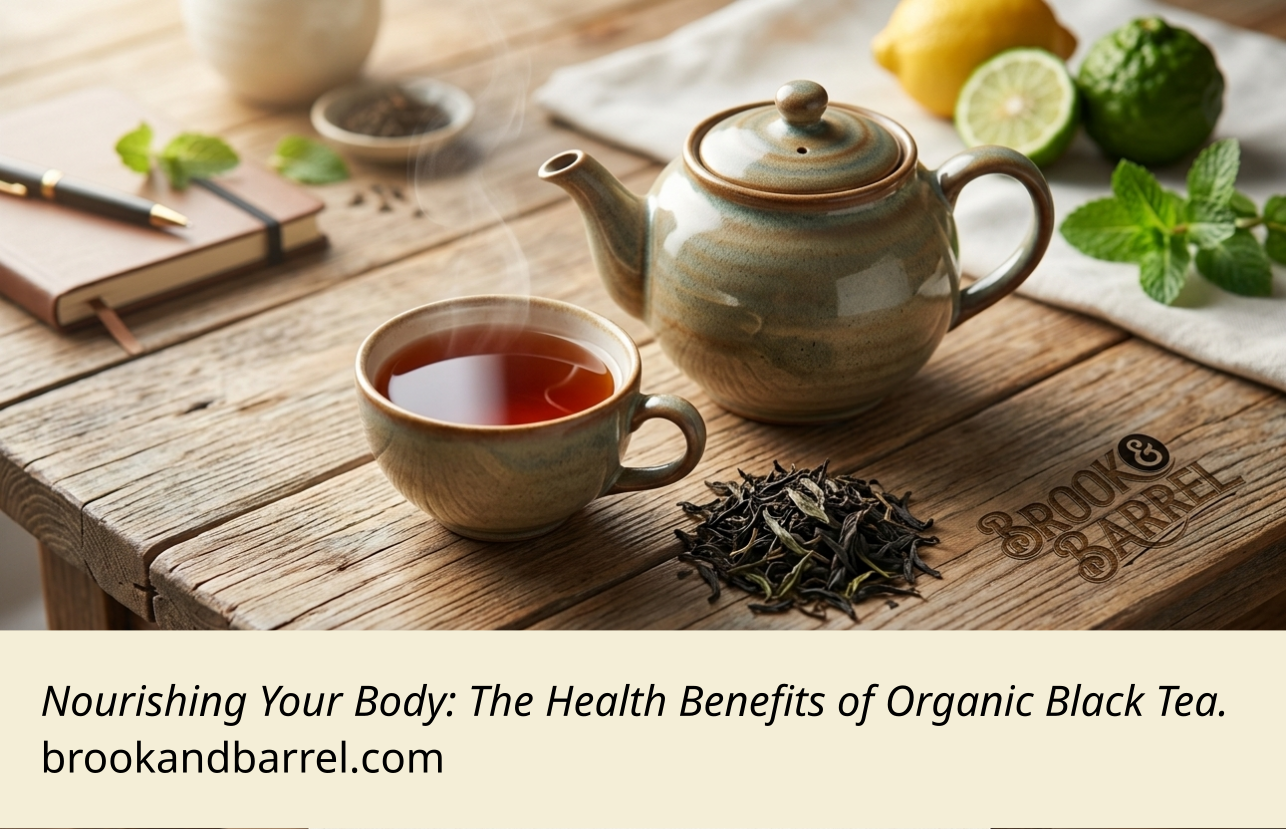 Is Tea Better Than Coffee: 3 Reasons Why You Should Swap Your Coffee for Organic Black Tea 5 organic black tea and is tea better than coffee by brook and barrel tea farms