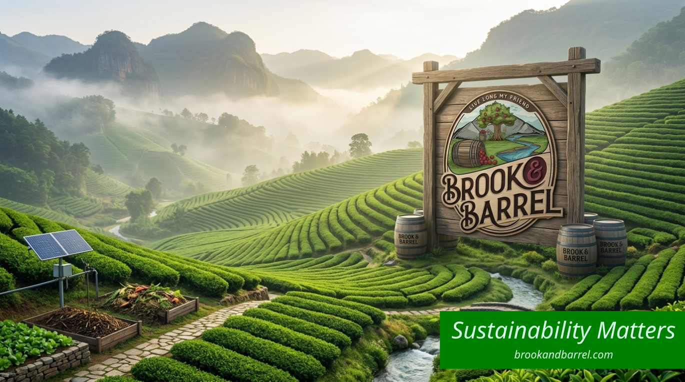 Is Tea Better Than Coffee: 3 Reasons Why You Should Swap Your Coffee for Organic Black Tea 6 tea morning ritual with brook and barrel loose leaf tea farm